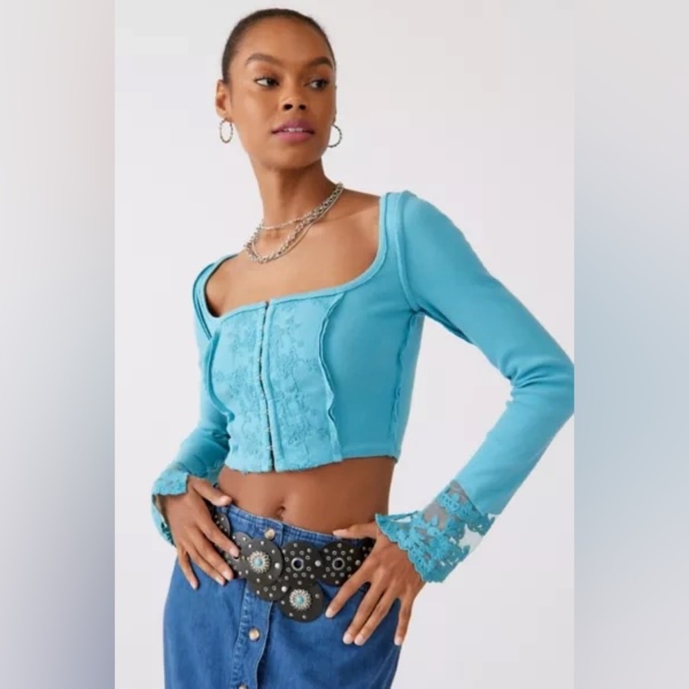Urban Outfitters Leona Lace Top